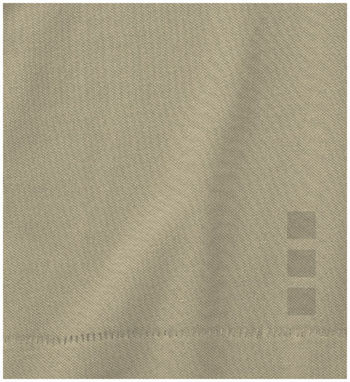 Женская рубашка поло с короткими рукавами Calgary, цвет хаки  размер M - 38081052- Фото №7