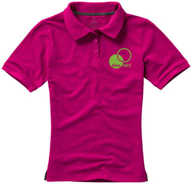 Рубашка поло Calgary lds, цвет розовый  размер XS - 38081210- Фото №2