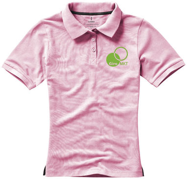 Рубашка поло Calgary lds, цвет светло-розовый  размер M - 38081232- Фото №2