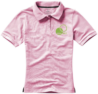 Рубашка поло Calgary lds, цвет светло-розовый  размер M - 38081232- Фото №3