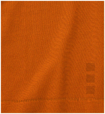 Женская рубашка поло с короткими рукавами Calgary, цвет оранжевый  размер XS - 38081330- Фото №7