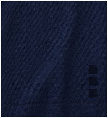Женская рубашка поло с короткими рукавами Calgary, цвет темно-синий  размер XS - 38081490- Фото №7