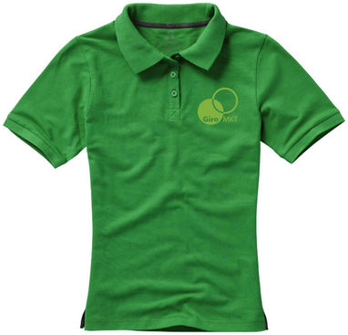 Рубашка поло Calgary lds, цвет зеленый папоротник  размер XS - 38081690- Фото №2