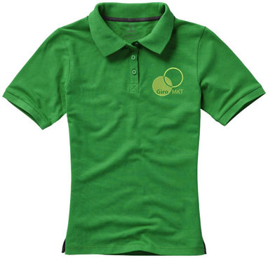 Рубашка поло Calgary lds, цвет зеленый папоротник  размер XS - 38081690- Фото №3