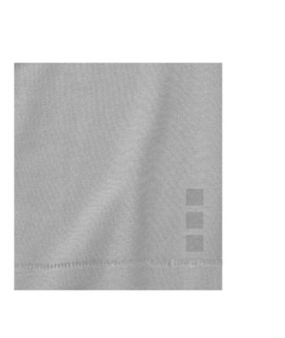 Женская рубашка поло с короткими рукавами Calgary, цвет серый меланж  размер XS - 38081960- Фото №7