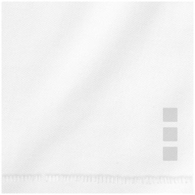 Детская рубашка поло с короткими рукавами Calgary, цвет белый  размер 104 - 38082011- Фото №7