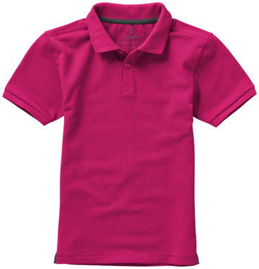 Поло Calgary Kids , колір рожевий  розмір 104 - 38082211- Фото №4