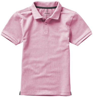 Поло Calgary Kids , колір світло-рожевий  розмір 128 - 38082233- Фото №4