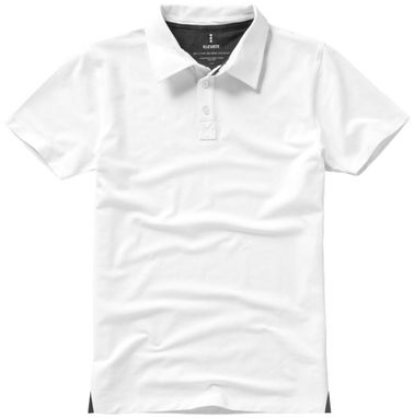 Сорочка поло з короткими рукавами Markham, колір білий  розмір XS - 38084010- Фото №4