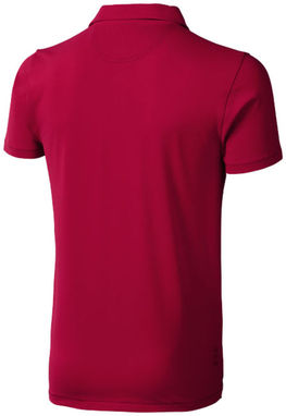 Рубашка поло с короткими рукавами Markham, цвет красный  размер XS - 38084250- Фото №5