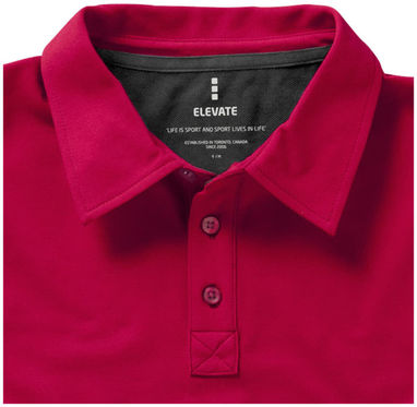 Рубашка поло с короткими рукавами Markham, цвет красный  размер XS - 38084250- Фото №8