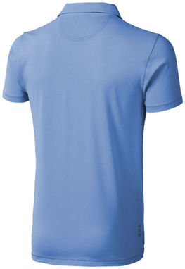 Рубашка поло с короткими рукавами Markham, цвет светло-синий  размер S - 38084401- Фото №5