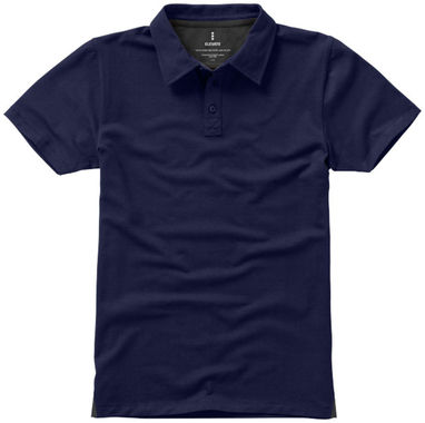 Рубашка поло с короткими рукавами Markham, цвет темно-синий  размер XS - 38084490- Фото №4