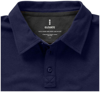 Рубашка поло с короткими рукавами Markham, цвет темно-синий  размер XS - 38084490- Фото №8