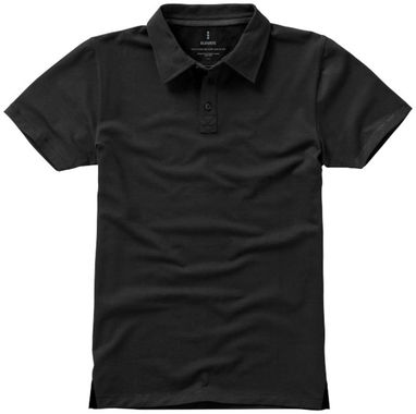 Рубашка поло с короткими рукавами Markham, цвет антрацит  размер XS - 38084950- Фото №4