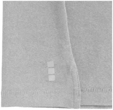 Жіноча сорочка поло з довгими рукавами Oakville, колір сірий меланж  розмір XL - 38087964- Фото №7