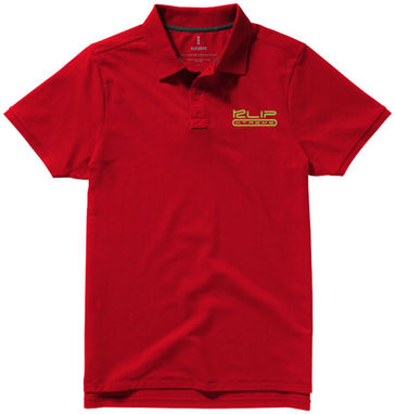 Рубашка поло с короткими рукавами Yukon, цвет красный  размер XS - 38088250- Фото №2