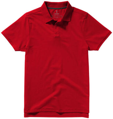 Рубашка поло с короткими рукавами Yukon, цвет красный  размер XS - 38088250- Фото №4