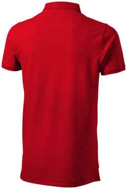 Рубашка поло с короткими рукавами Yukon, цвет красный  размер XS - 38088250- Фото №5