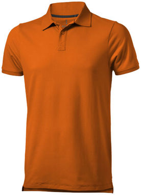 Рубашка поло с короткими рукавами Yukon, цвет оранжевый  размер XS - 38088330- Фото №1