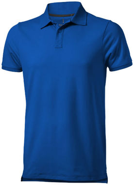 Сорочка поло з короткими рукавами Yukon, колір синій  розмір XS - 38088440- Фото №1