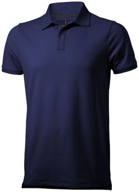 Рубашка поло с короткими рукавами Yukon, цвет темно-синий  размер XS - 38088490- Фото №1