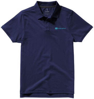 Рубашка поло с короткими рукавами Yukon, цвет темно-синий  размер XS - 38088490- Фото №3