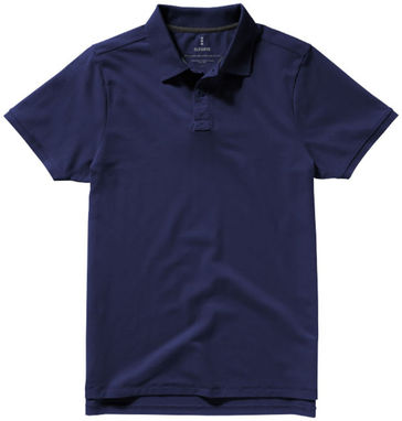 Сорочка поло з короткими рукавами Yukon, колір темно-синій - 38088491- Фото №4