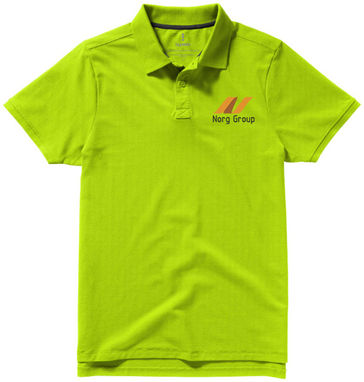 Рубашка поло с короткими рукавами Yukon, цвет зеленое яблоко - 38088681- Фото №2