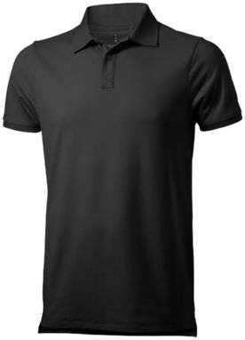 Рубашка поло с короткими рукавами Yukon, цвет антрацит  размер S - 38088951- Фото №1