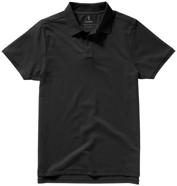 Рубашка поло с короткими рукавами Yukon, цвет антрацит - 38088954- Фото №4