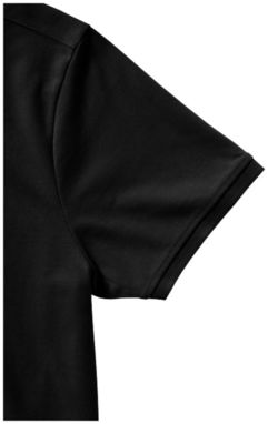 Рубашка поло с короткими рукавами Yukon, цвет сплошной черный - 38088990- Фото №6