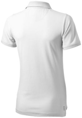 Женская рубашка поло с короткими рукавами Yukon, цвет белый  размер XS - 38089010- Фото №5