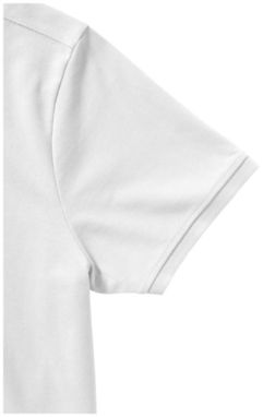 Женская рубашка поло с короткими рукавами Yukon, цвет белый  размер M - 38089012- Фото №6