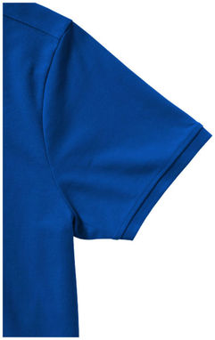Женская рубашка поло с короткими рукавами Yukon, цвет синий  размер S - 38089441- Фото №6