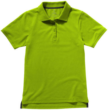 Женская рубашка поло с короткими рукавами Yukon, цвет зеленое яблоко  размер XS - 38089680- Фото №4