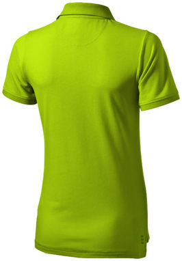 Женская рубашка поло с короткими рукавами Yukon, цвет зеленое яблоко  размер XS - 38089680- Фото №5
