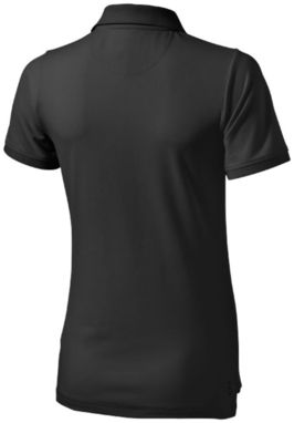 Рубашка поло женская с короткими рукавами Yukon, цвет антрацит - 38089950- Фото №5
