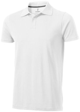 Сорочка поло з короткими рукавами Seller, колір білий  розмір XS - 38090010- Фото №1