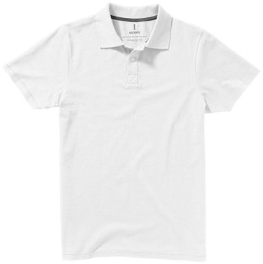 Рубашка поло с короткими рукавами Seller, цвет белый  размер M - 38090012- Фото №4