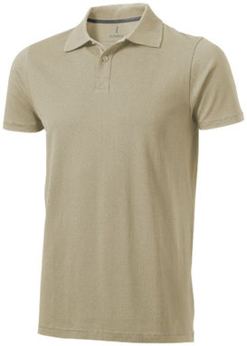 Рубашка поло с короткими рукавами Seller, цвет хаки  размер XS - 38090050- Фото №1