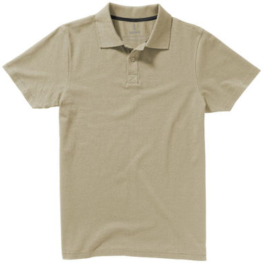Сорочка поло з короткими рукавами Seller, колір хакі  розмір S - 38090051- Фото №4