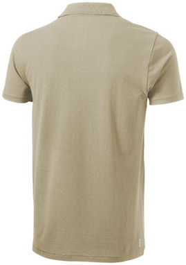 Рубашка поло с короткими рукавами Seller, цвет хаки  размер L - 38090053- Фото №5