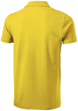 Рубашка поло с короткими рукавами Seller, цвет желтый  размер S - 38090101- Фото №5