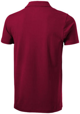 Сорочка поло з короткими рукавами Seller, колір бургунді  розмір XL - 38090244- Фото №5