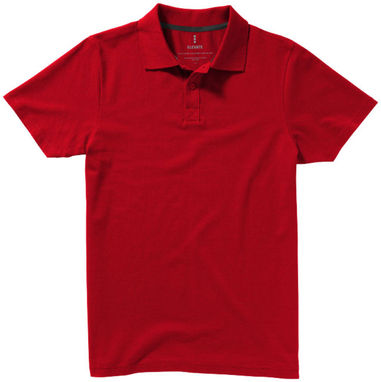 Сорочка поло з короткими рукавами Seller, колір червоний  розмір XS - 38090250- Фото №4