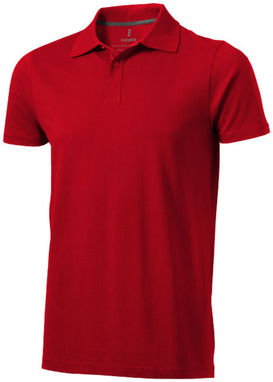 Сорочка поло з короткими рукавами Seller, колір червоний  розмір XXL - 38090255- Фото №1
