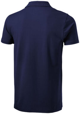 Рубашка поло с короткими рукавами Seller, цвет темно-синий  размер L - 38090493- Фото №5
