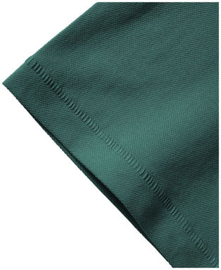 Сорочка поло з короткими рукавами Seller, колір зелений лісовий  розмір S - 38090601- Фото №6