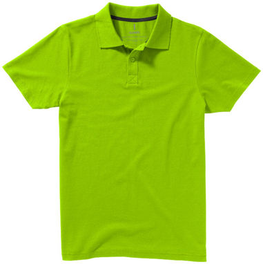 Рубашка поло с короткими рукавами Seller, цвет зеленое яблоко  размер S - 38090681- Фото №4